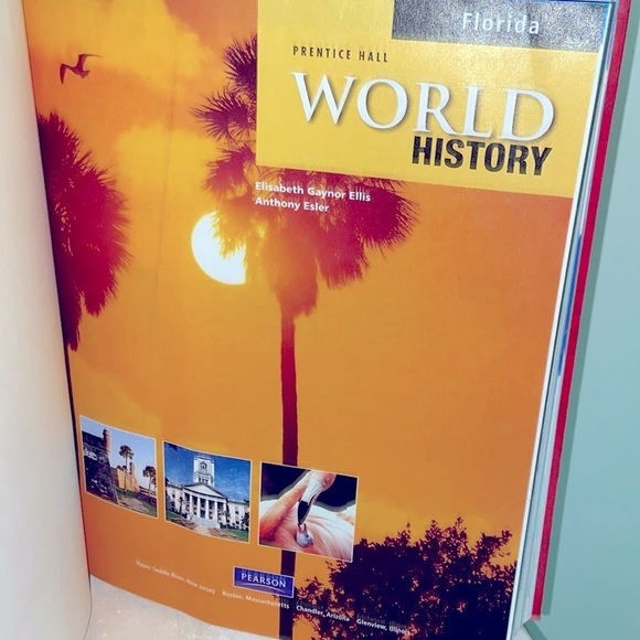 Prentice Hall World History 📚 Student Text Book ✍️ Florida Edition​​​​ - Picture 5 of 6